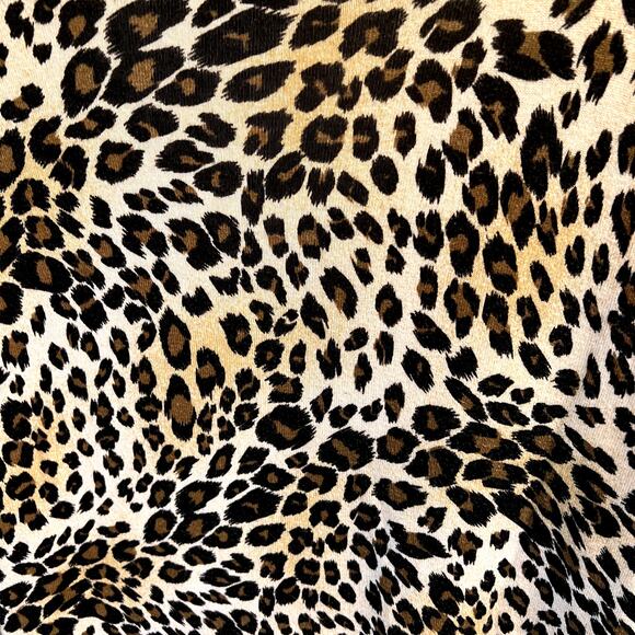 Colourworks Pullover Sweater Size Large Cheetah Print Brown Black Tan - Picture 8 of 16